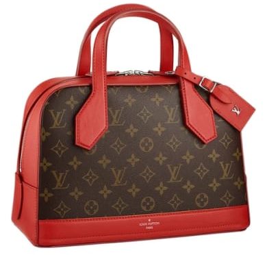 Louis Vuitton Dora Leather Handbag